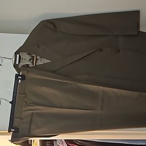 Ralph lauren suit separate color brown, coat size 50R, pants size 44W, 32L